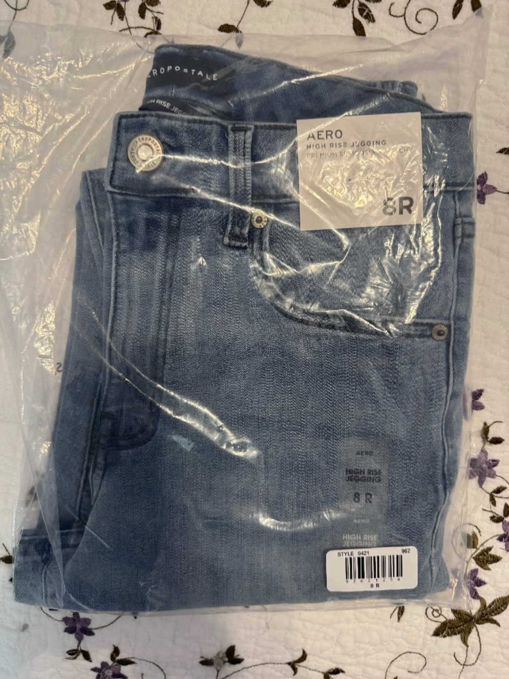 Aero Aeropostale High Rise Jegging 8R NWT